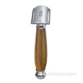 Melhor alça de madeira Safety Razor Handle Razor Blade Razor Double Edge